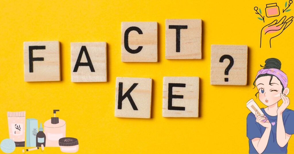 FACT、FAKE?の文字