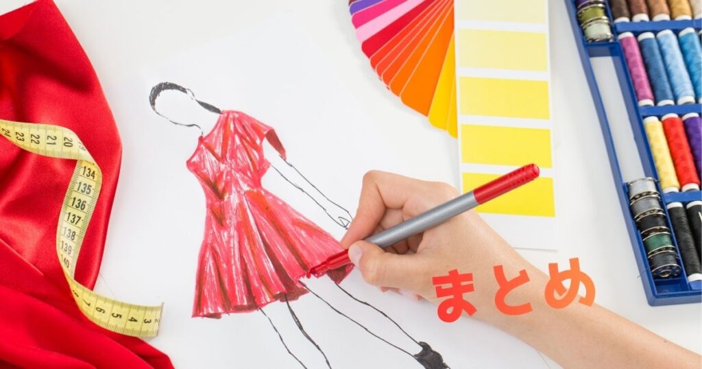 イラストを描いている写真